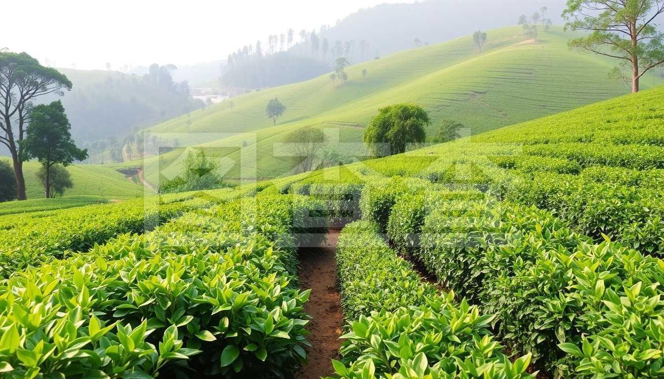 绿茶种植园